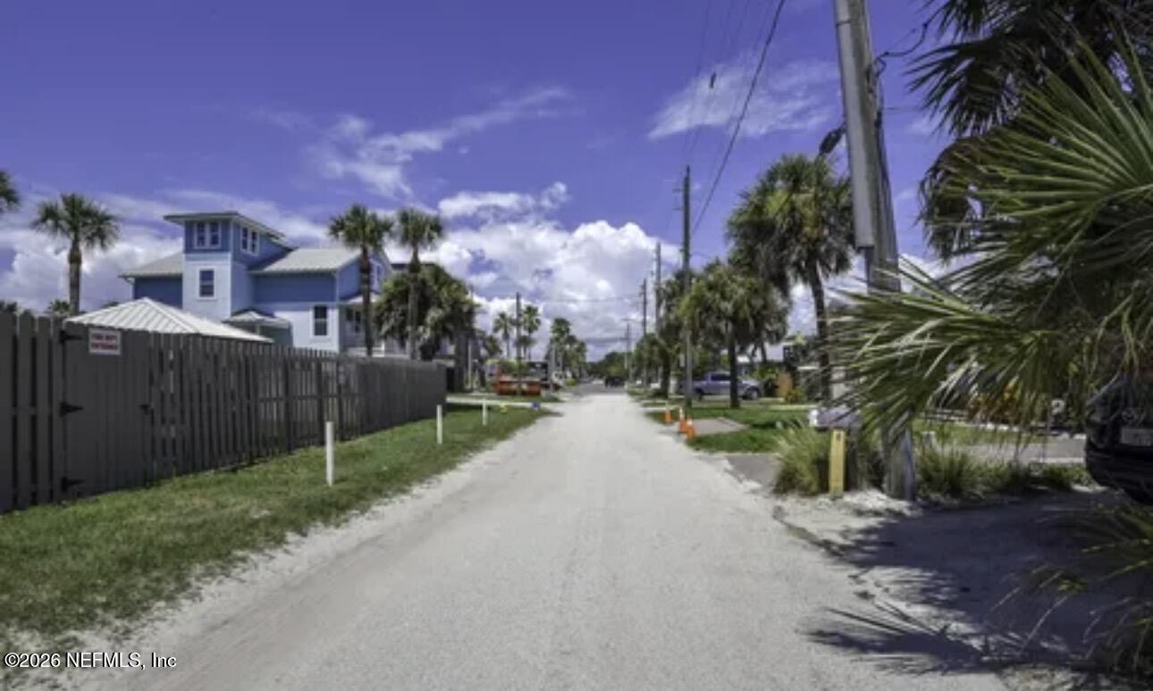 2 10th Street, Unit 2 St. Augustine Beach, FL 32080 - Photo 41 of 55 a view of a street in front of a house