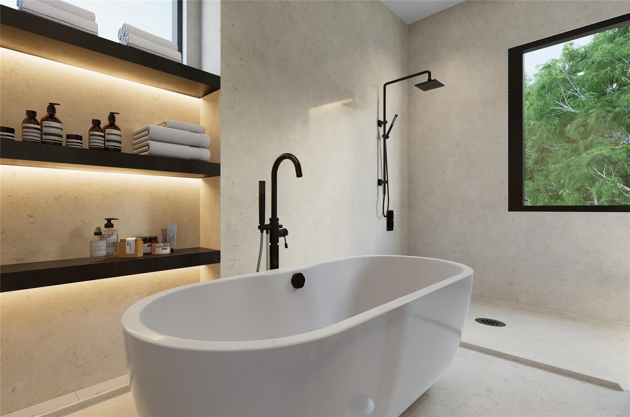 4612 Pickfair Street Houston, TX 77026 - Photo 9 of 11 a white bath tub sitting next to a bathroom sink