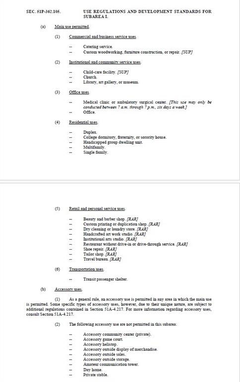 4700 Gaston Avenue Dallas, TX 75246 - Photo 3 of 4 View of a document