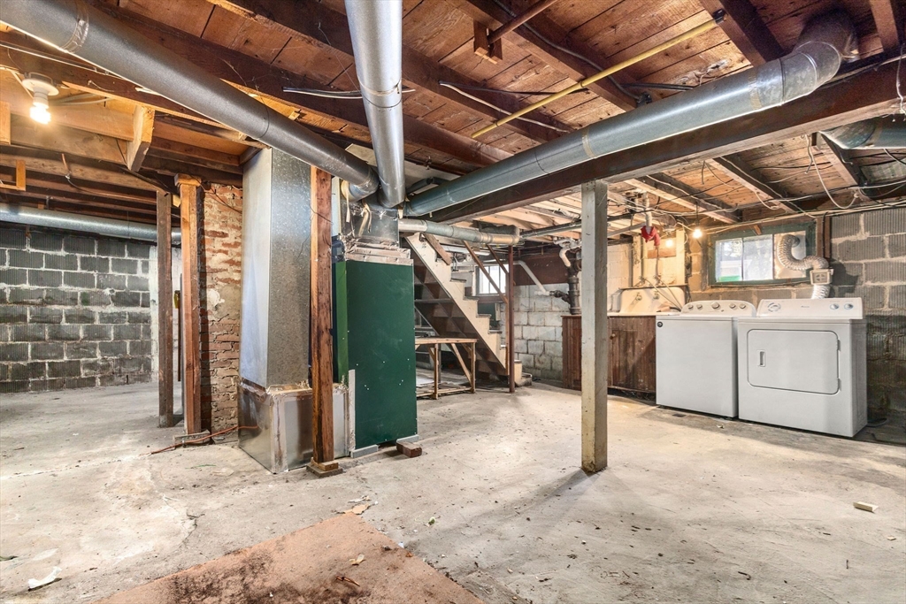 28 Birch Road Natick, MA 01760 - Photo 15 of 19 a view of a hallway with wooden walls
