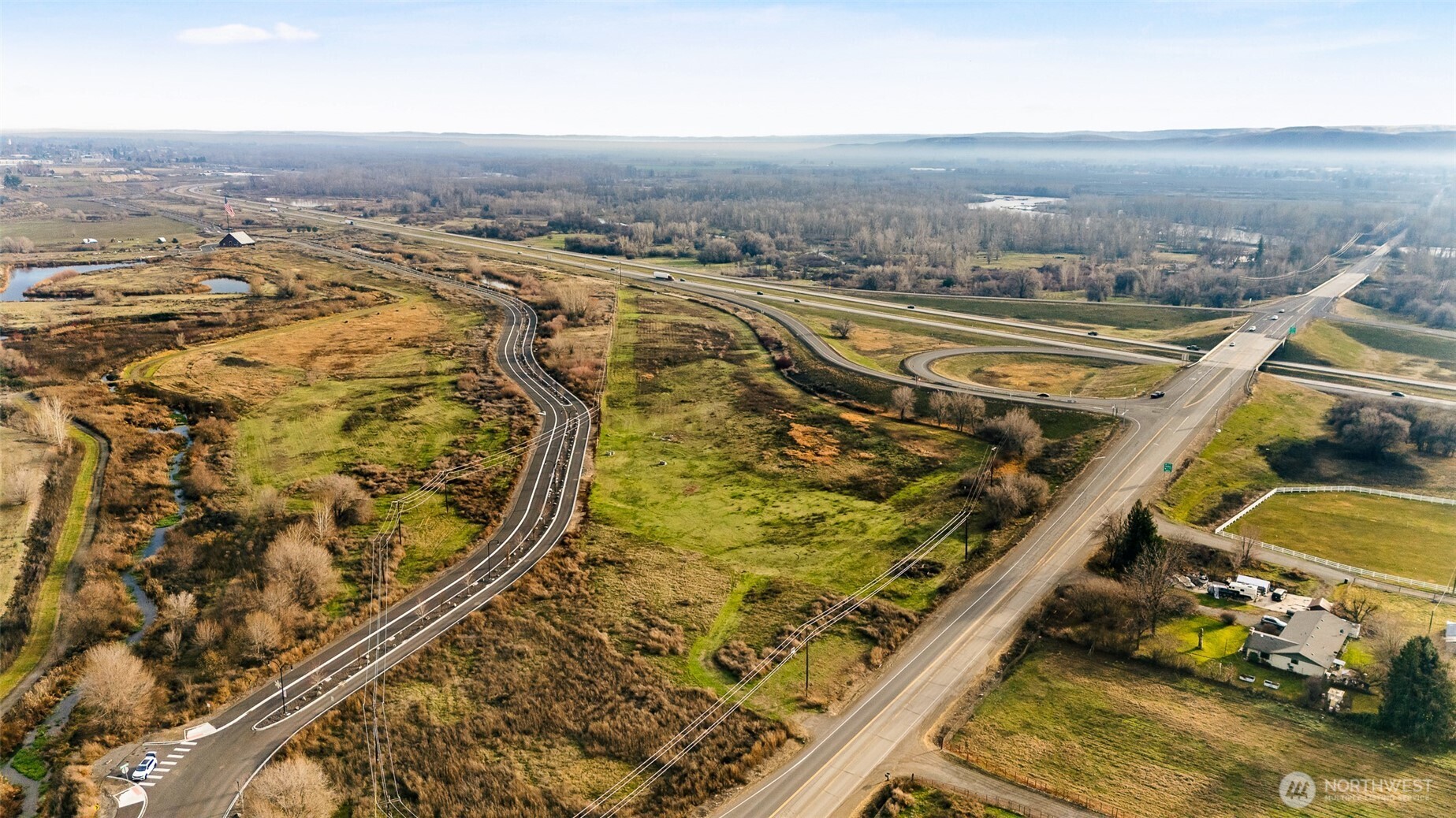 0 Buena Road Zillah, WA 98953 - Photo 11 of 13 an aerial view of residential houses with outdoor space