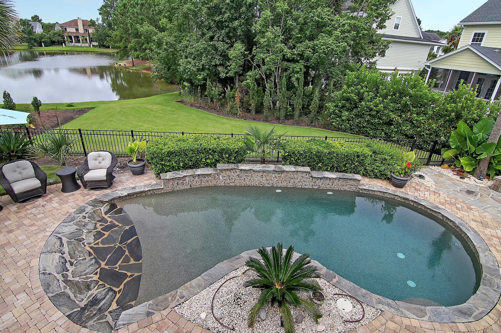 2128 Sandy Point Lane Mount Pleasant, SC 29466 - Photo 14 of 67 2128 Sandy Point pool to pond 2