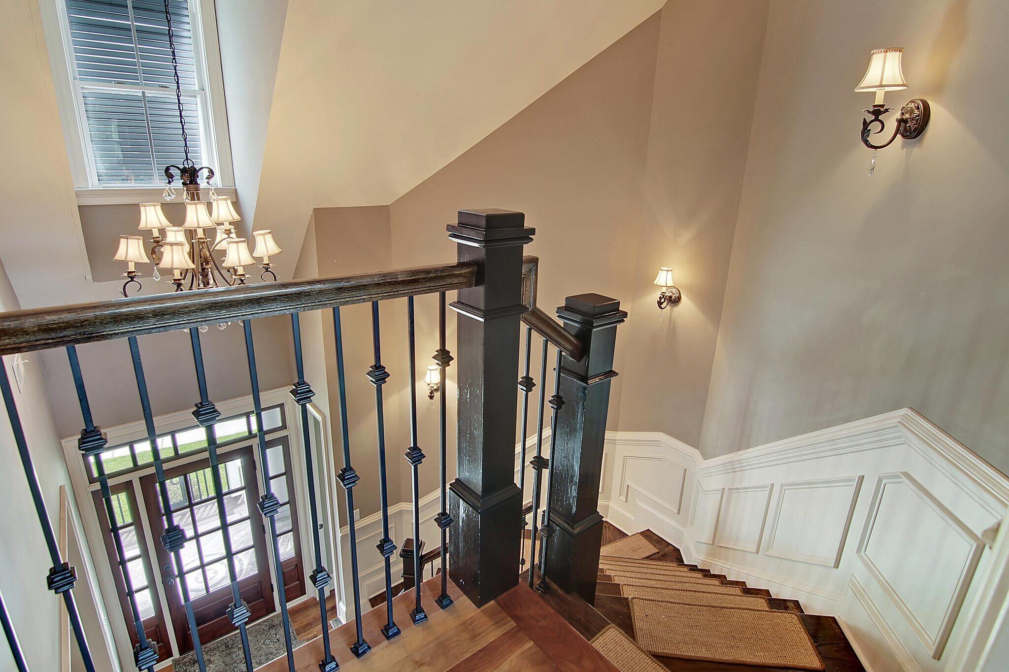 2128 Sandy Point Lane Mount Pleasant, SC 29466 - Photo 49 of 67 2128 Sandy Point top stairwell