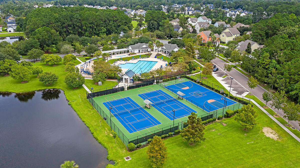 2128 Sandy Point Lane Mount Pleasant, SC 29466 - Photo 63 of 67 2405 Sandy Point aerial amenities tennis