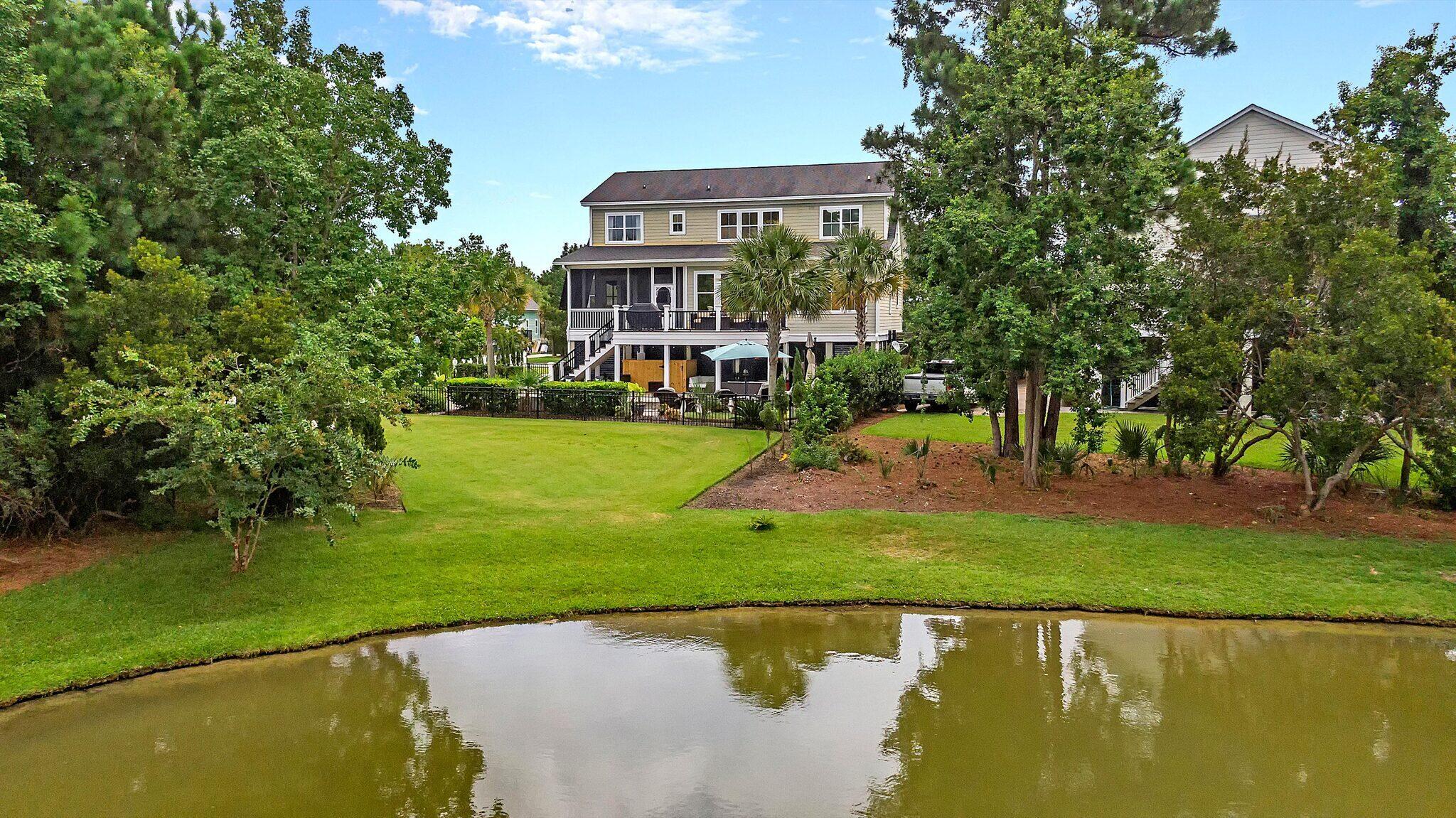 2128 Sandy Point Lane Mount Pleasant, SC 29466 - Photo 10 of 67 2128 Sandy Point pond to home