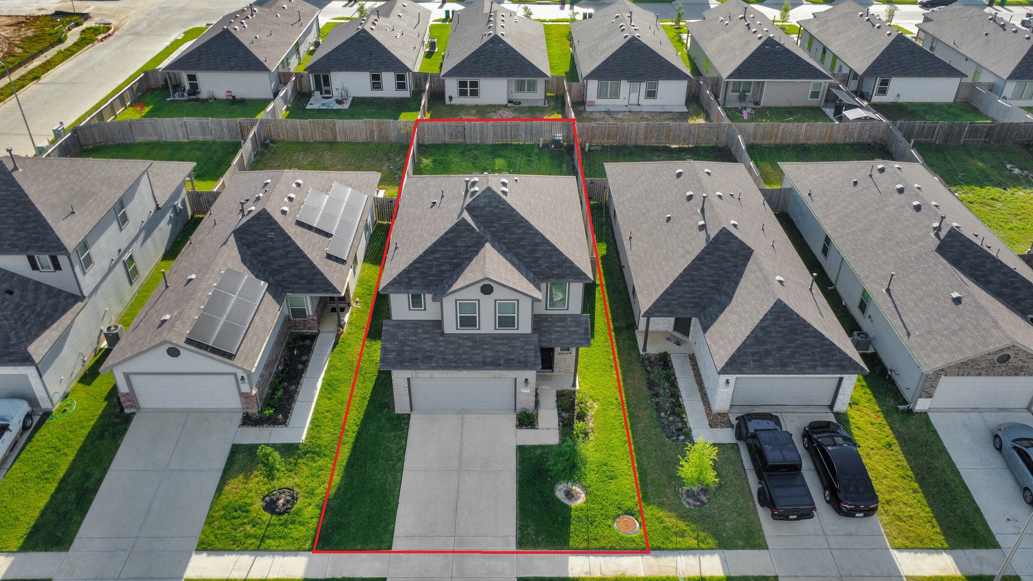 21738 Rustic River Ranch Avenue Waller, TX 77484 - Photo 2 of 24 Fully fenced backyard offering privacy and usable outdoor space.