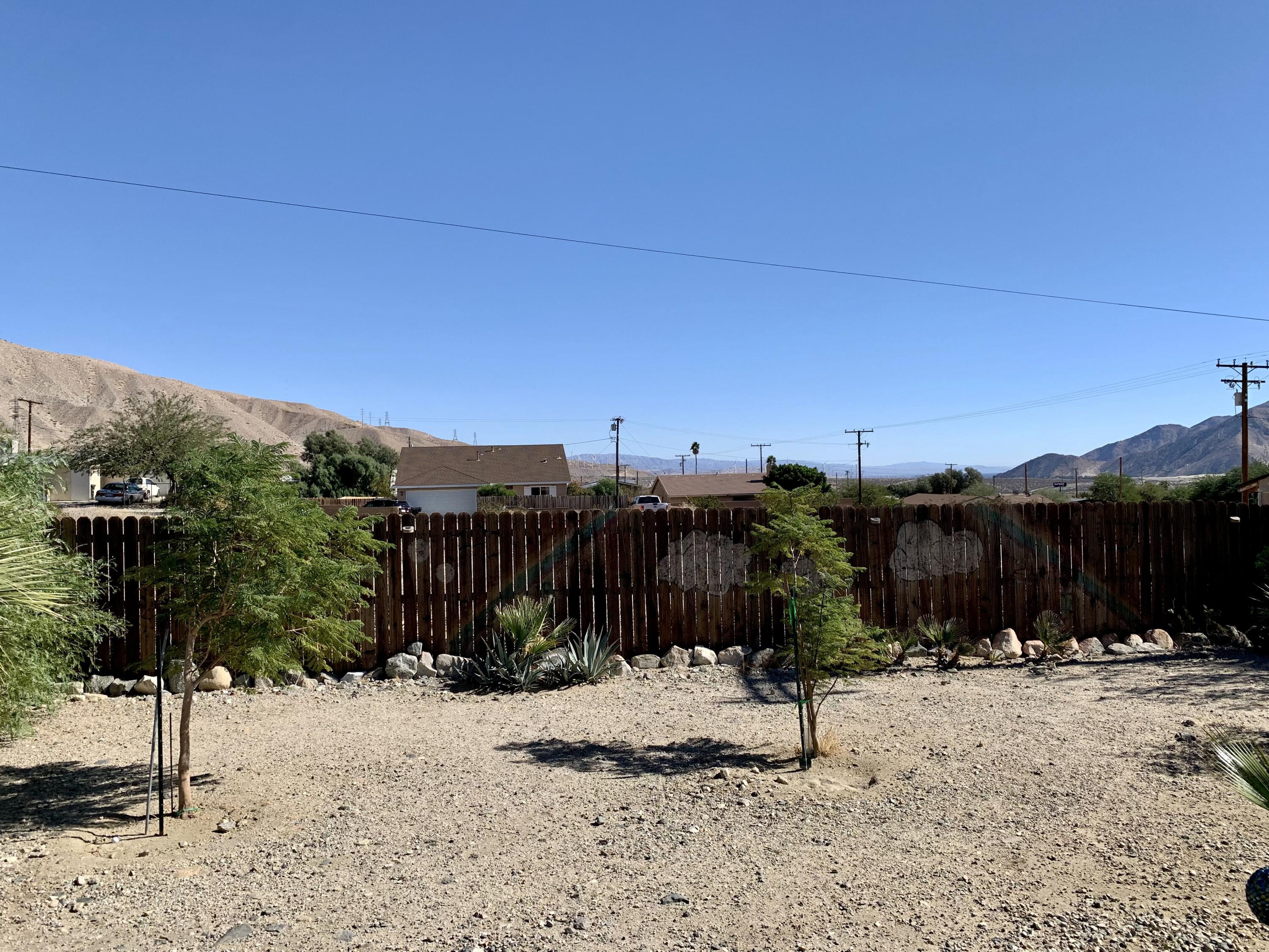 13310 Joshua Road Whitewater, CA 92282 - Photo 20 of 26 a view of a backyard