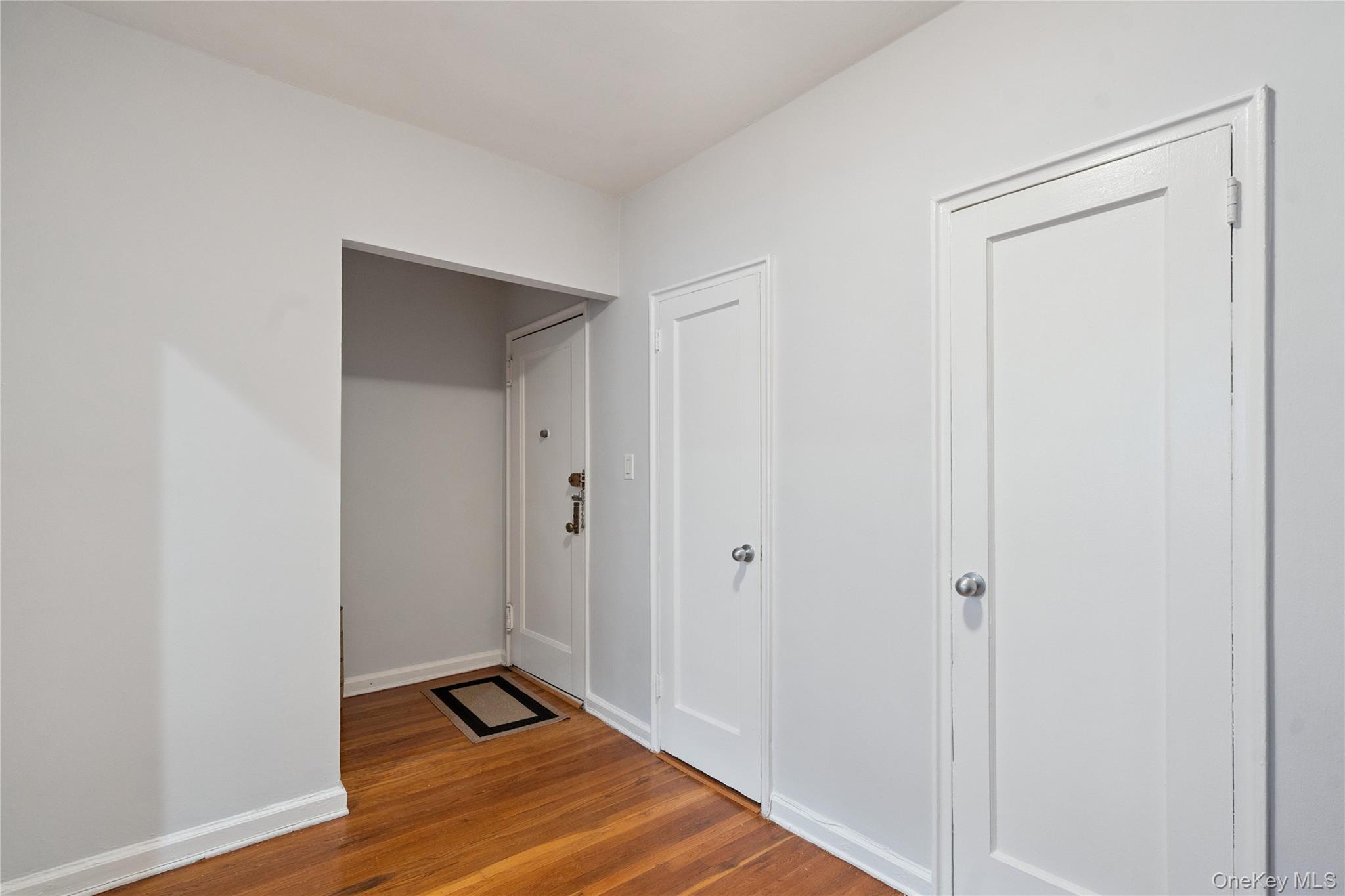 90 Schenck Avenue, Unit 2L Great Neck, NY 11021 - Photo 10 of 11 a view of a room with wooden floor and closet