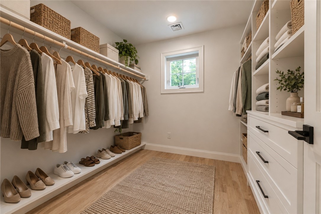 9 Stoneridge Road, Unit 9 Smithfield, RI 02917 - Photo 32 of 45 Virtually staged primary walk in closet