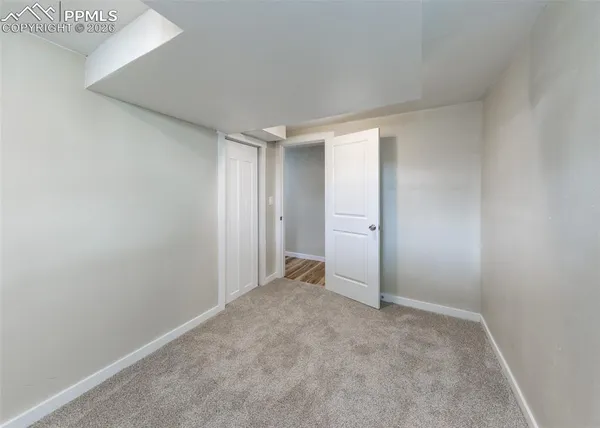 a view of a storage & utility room