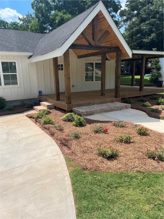 Outside side entry and front entry handcrafted brick steps