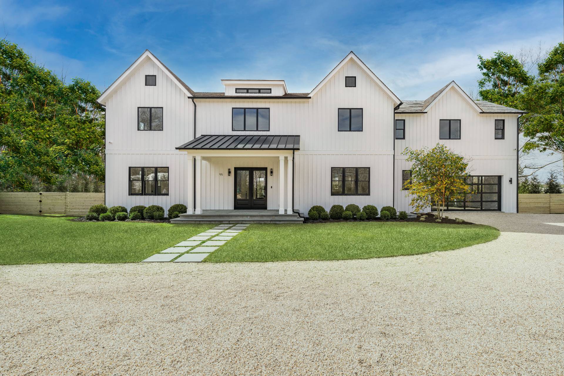 95 Highview Drive Sag Harbor, NY 11963 - Photo 2 of 22 front view of a house with a yard