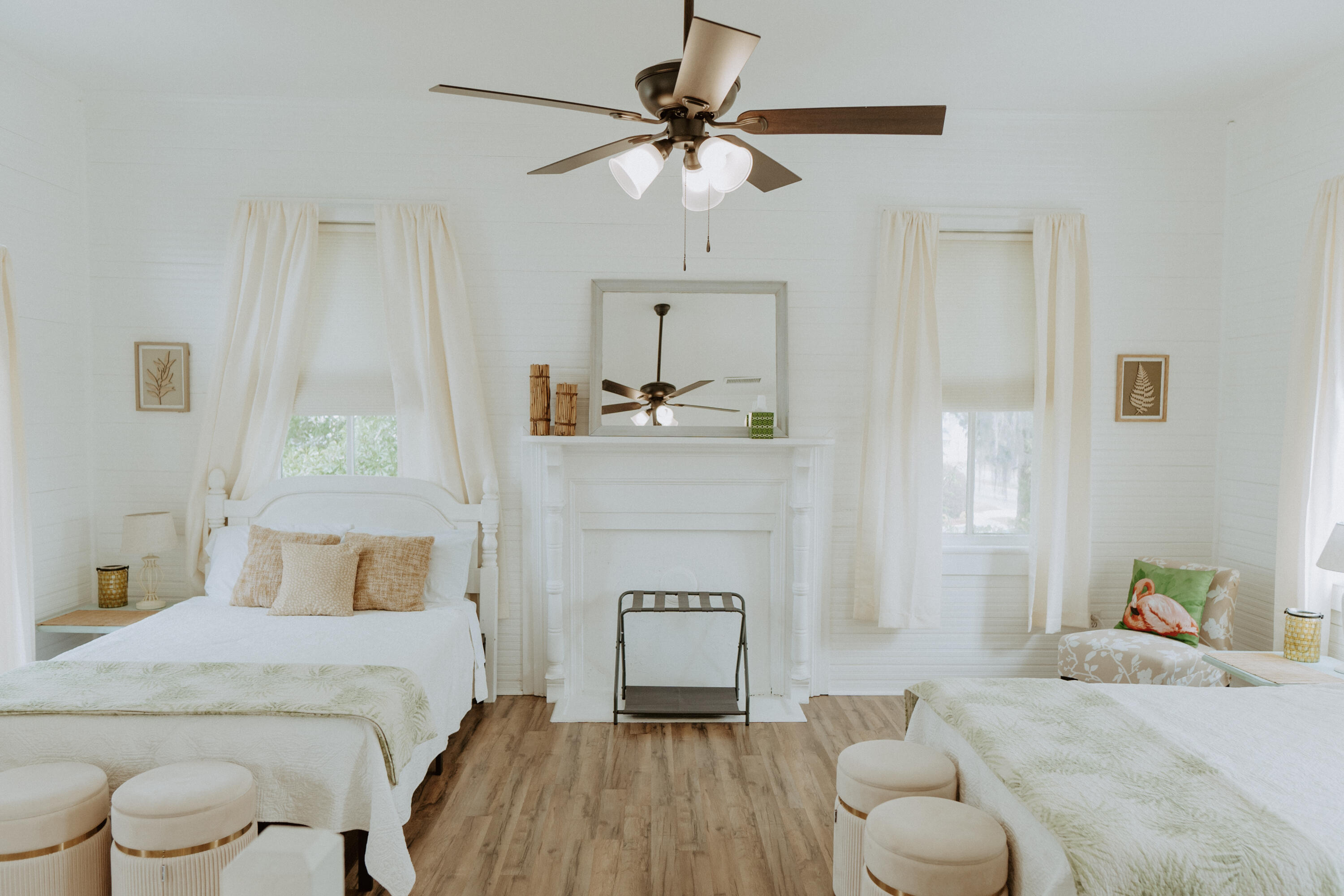 23622 Fifth Avenue Florala, AL 36442 - Photo 17 of 91 a bedroom with a bed and a chandelier