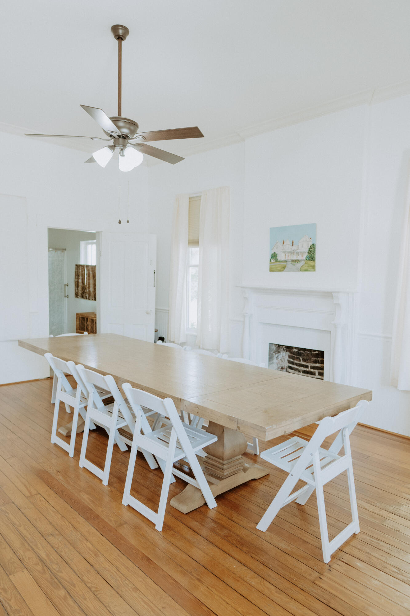 23622 Fifth Avenue Florala, AL 36442 - Photo 74 of 91 a view of a dining room with furniture wooden floor and chandelier
