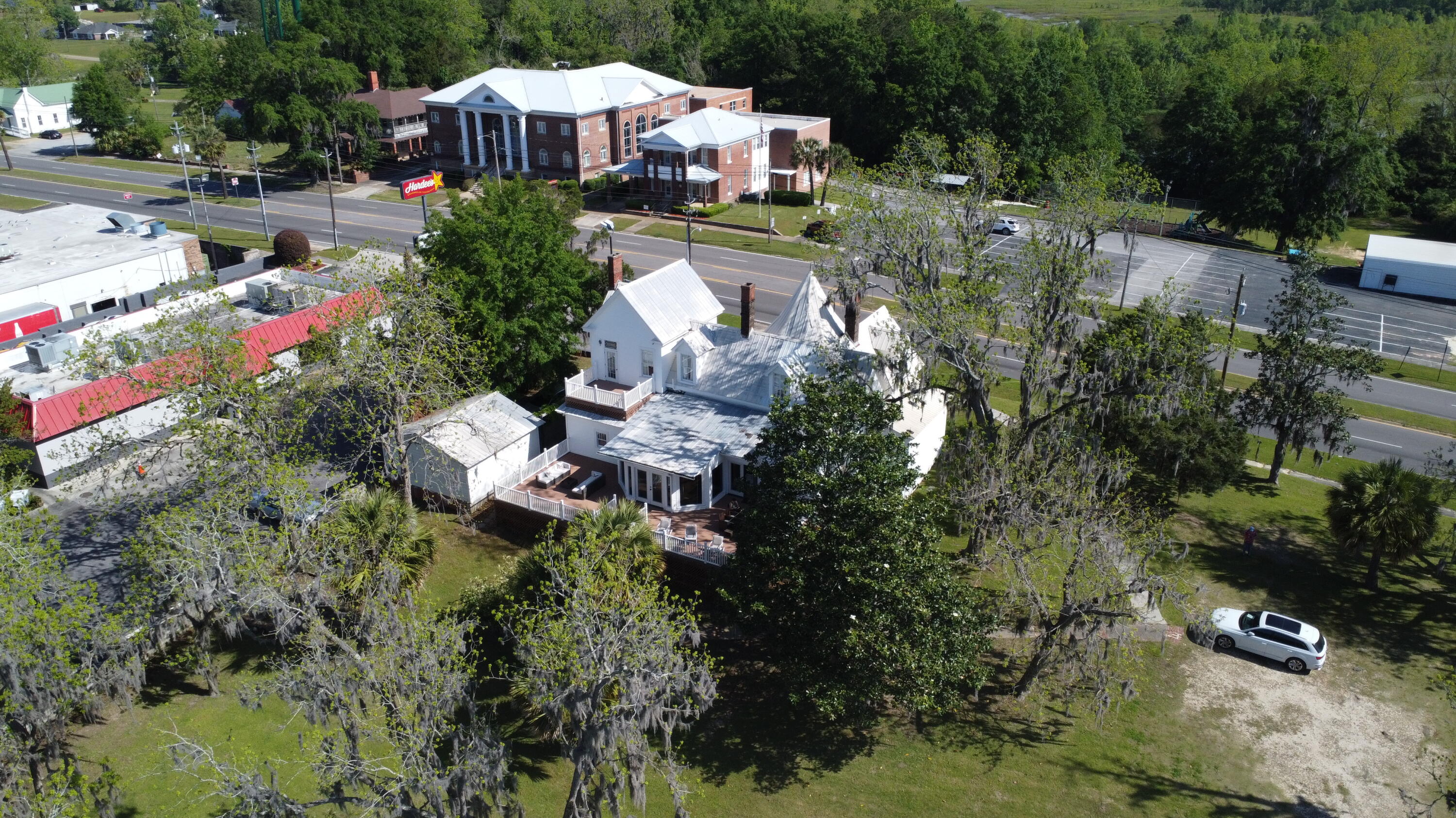 23622 Fifth Avenue Florala, AL 36442 - Photo 90 of 91 a aerial view of a house with a yard and sitting area