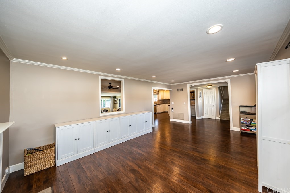 2114 Heloise Way Placentia, CA 92870 - Photo 23 of 61 a view of an empty room with wooden floor