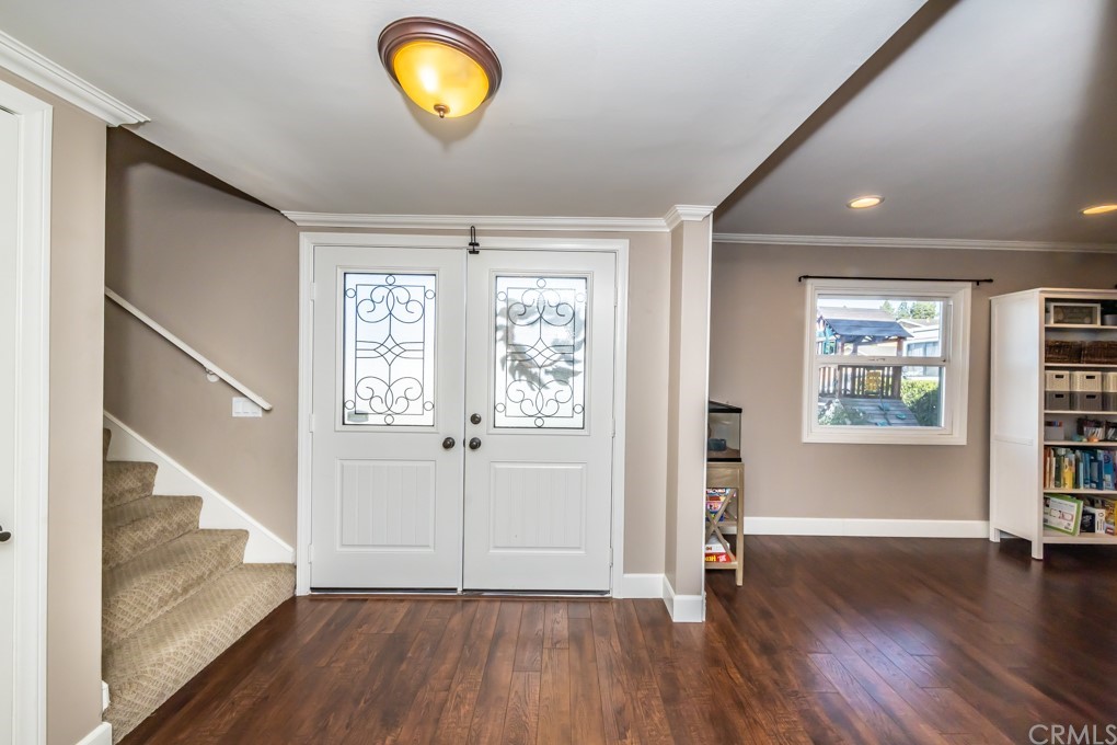 2114 Heloise Way Placentia, CA 92870 - Photo 33 of 61 a view of empty room with wooden floor and fan