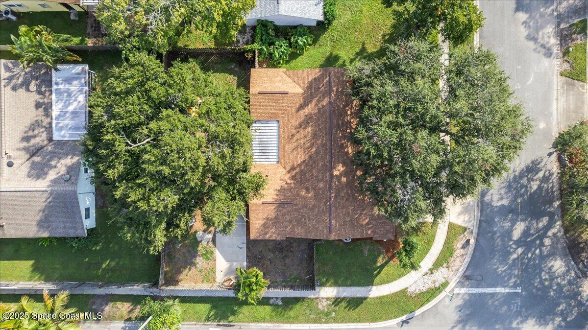 2010 Talloak Road Melbourne, FL 32935 - Photo 36 of 45 an aerial view of a house