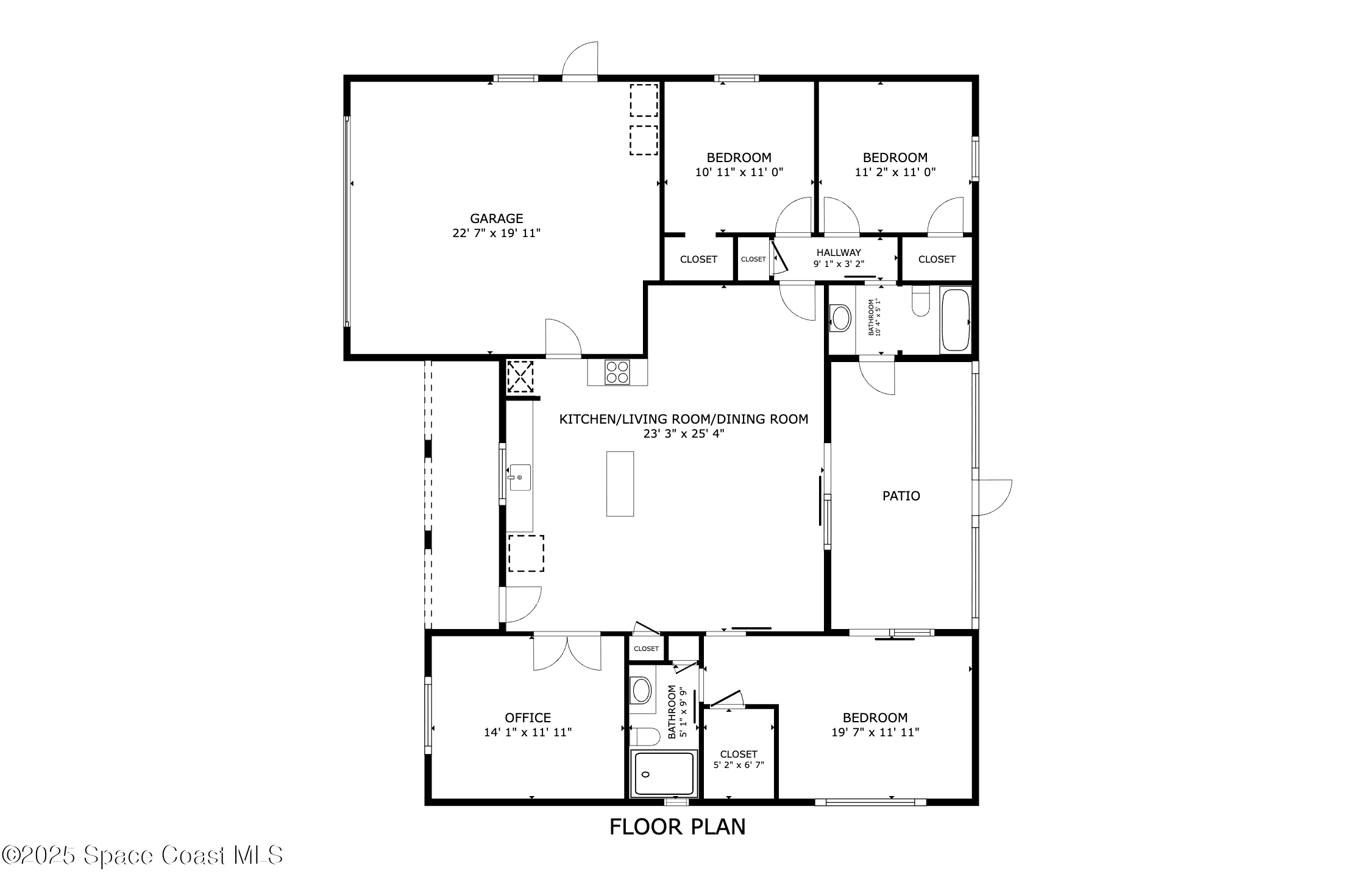 2010 Talloak Road Melbourne, FL 32935 - Photo 45 of 45 a picture of a room with a white wall and white paint