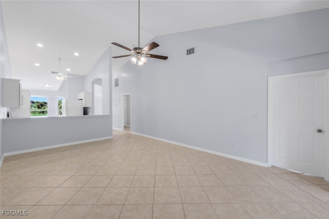 5781-5783 Marina Road Bokeelia, FL 33922 - Photo 33 of 48 a view of an empty room with a kitchen
