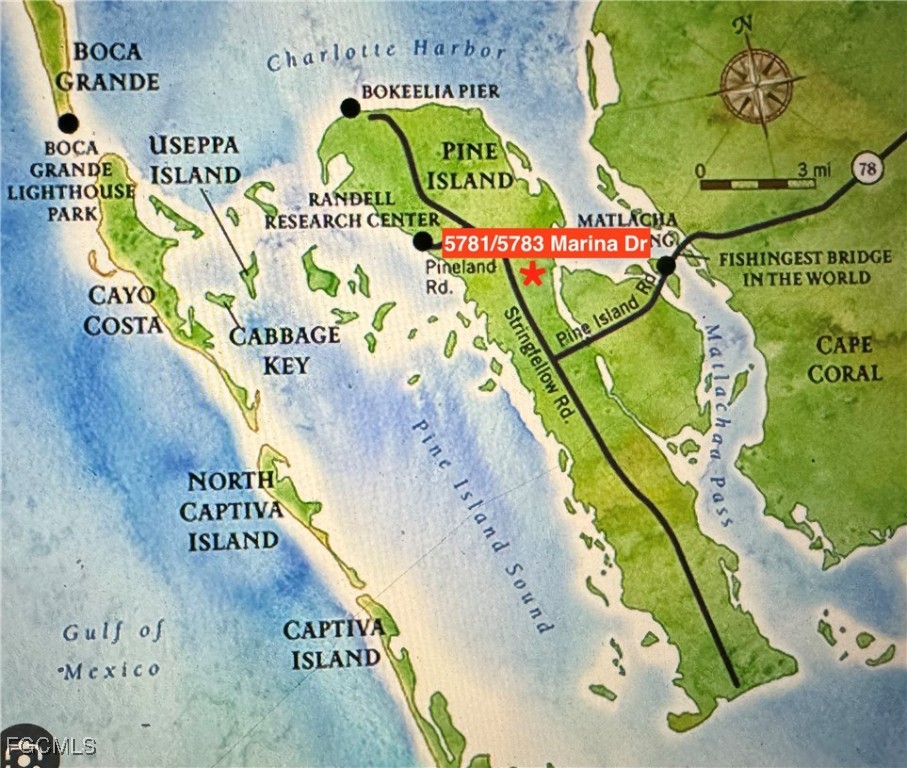 5781-5783 Marina Road Bokeelia, FL 33922 - Photo 48 of 48 with sign on a park next to a road