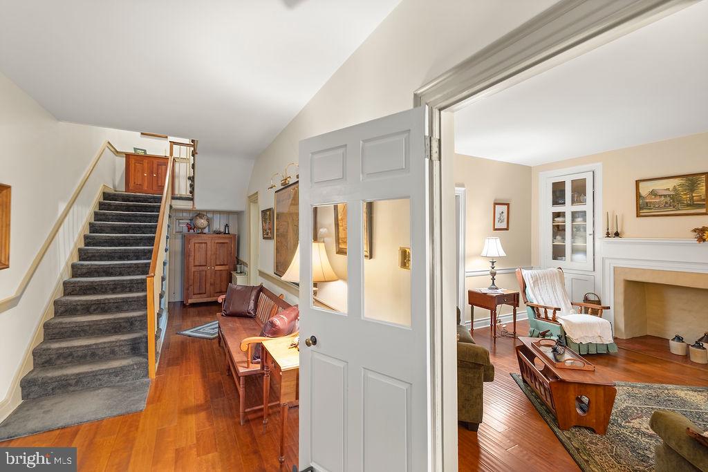 503 Main Street York Springs, PA 17372 - Photo 15 of 62 a view of a livingroom with furniture and a fireplace