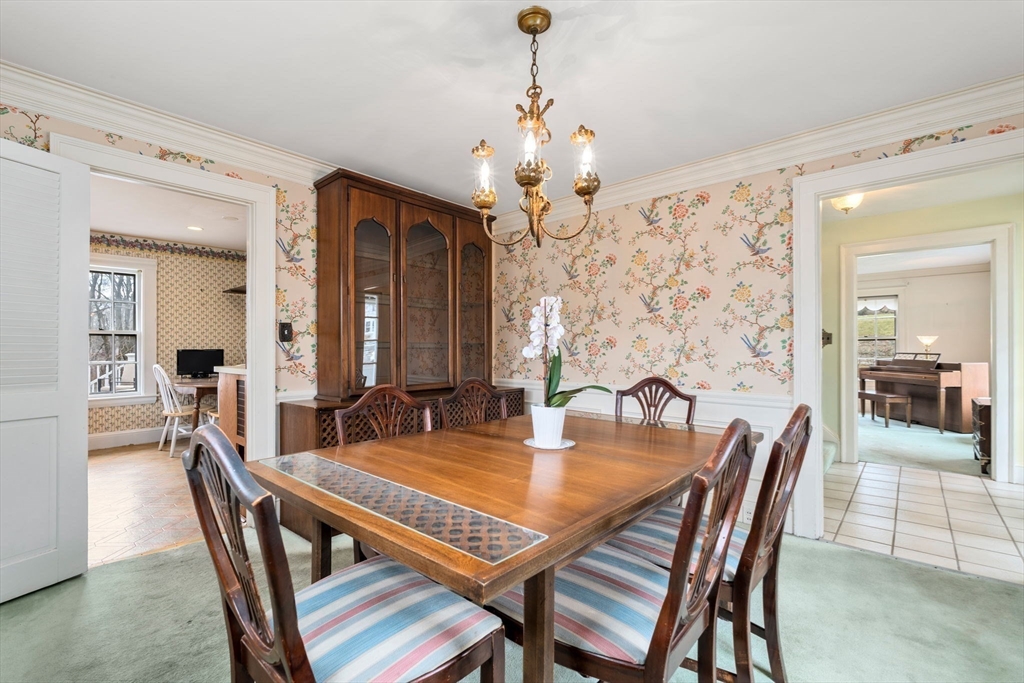 22 Arden Road Newton, MA 02460 - Photo 12 of 28 a dining room with furniture and window