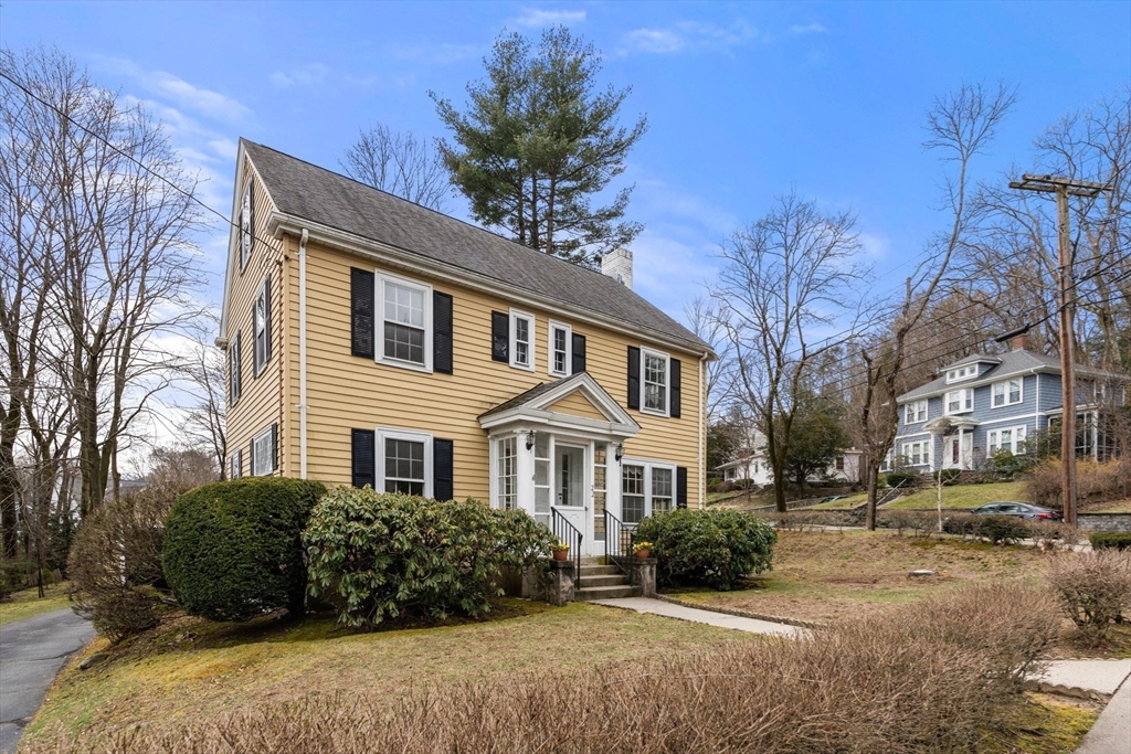 22 Arden Road Newton, MA 02460 - Photo 3 of 28 a front view of a house with a yard