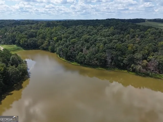 a view of a houses with a lake