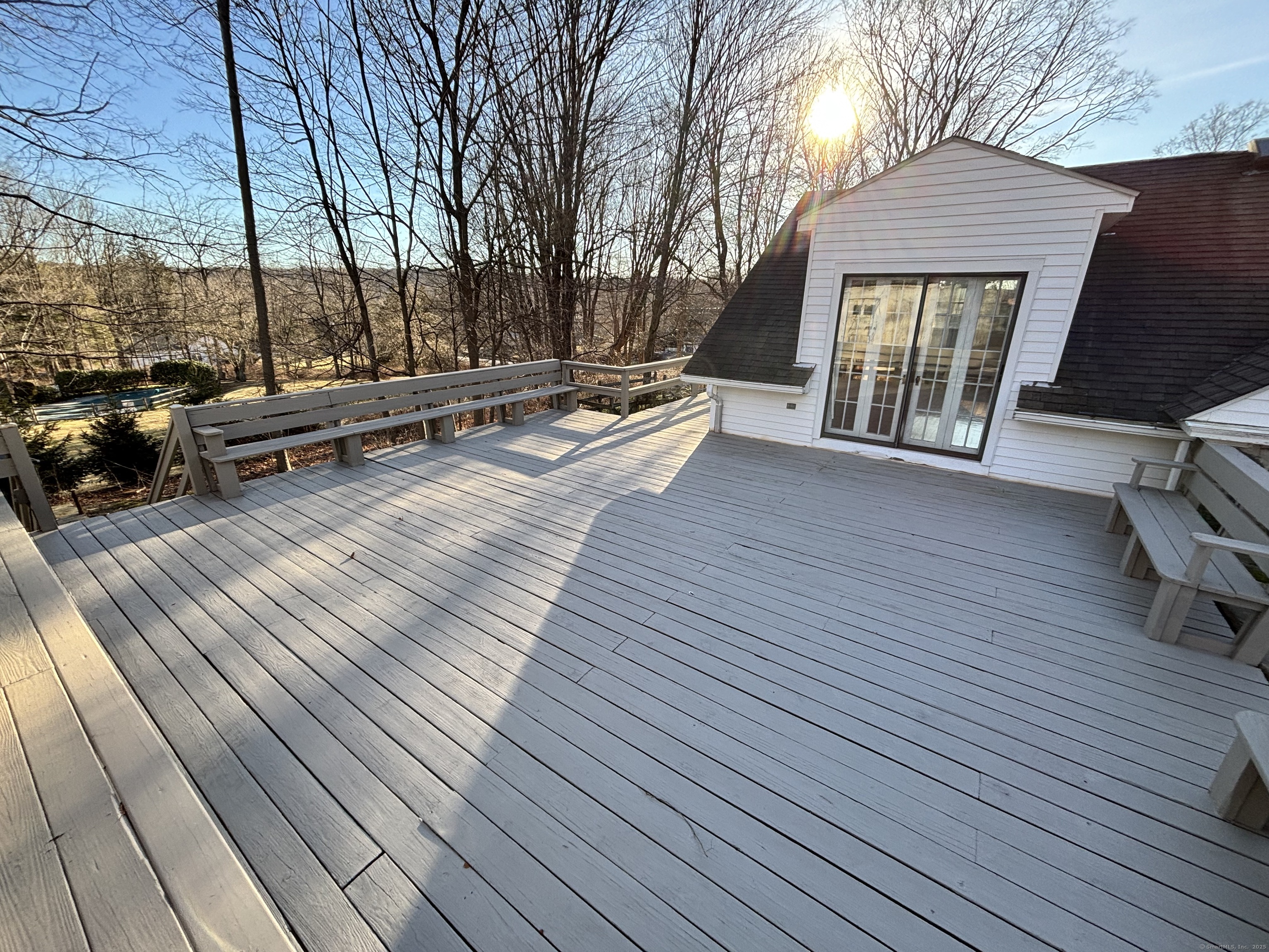 65 B Cross Highway Redding, CT 06896 - Photo 17 of 25 a view of outdoor space with seating space