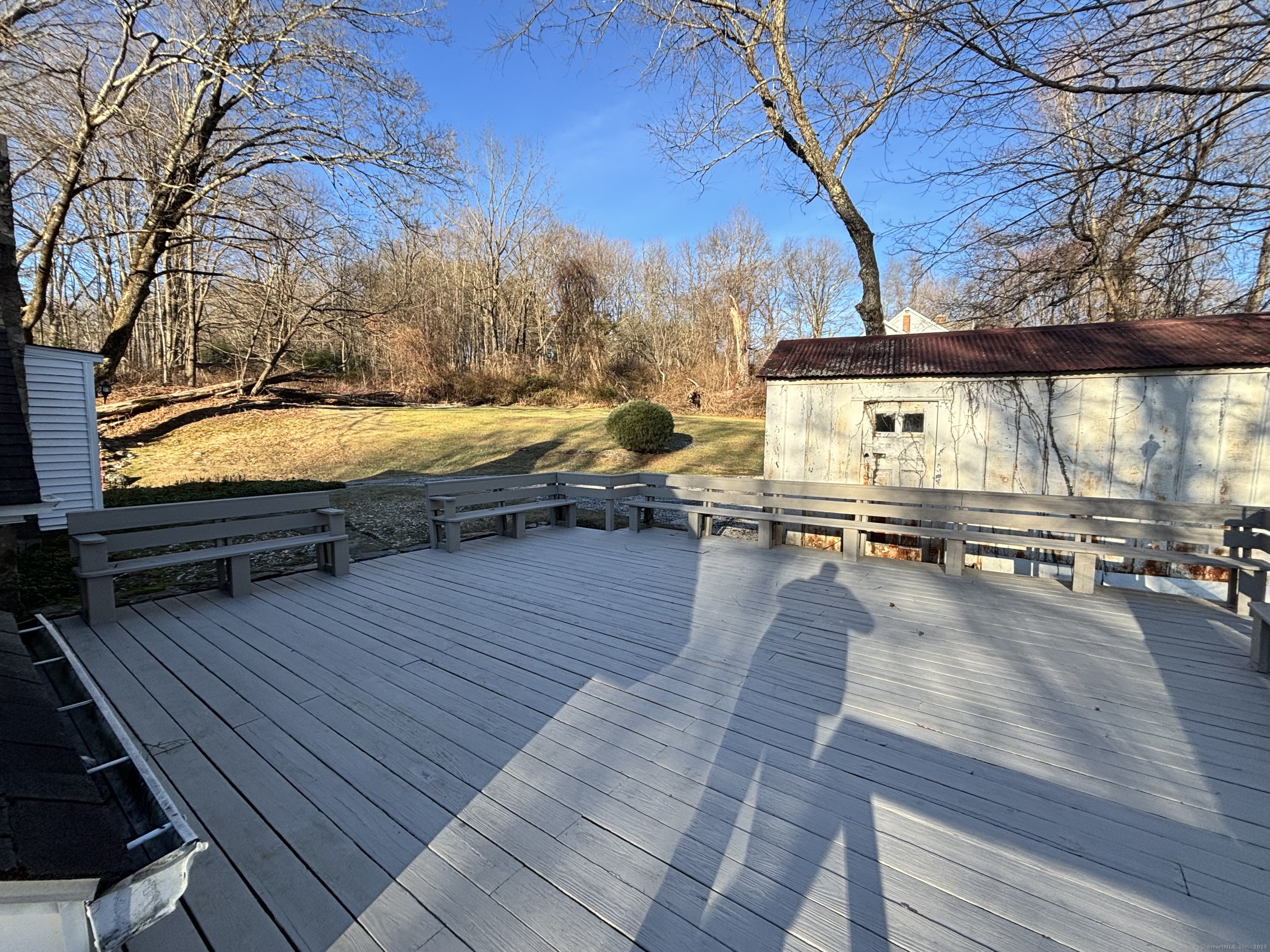 65 B Cross Highway Redding, CT 06896 - Photo 20 of 25 a view of outdoor space with swimming pool