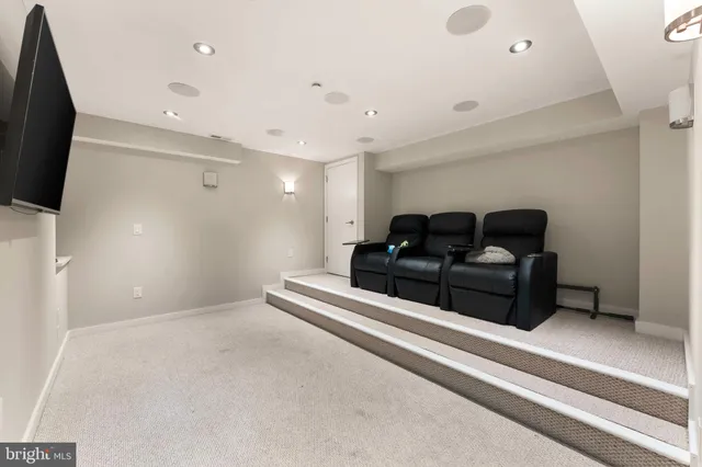 a bedroom with a bed and furniture