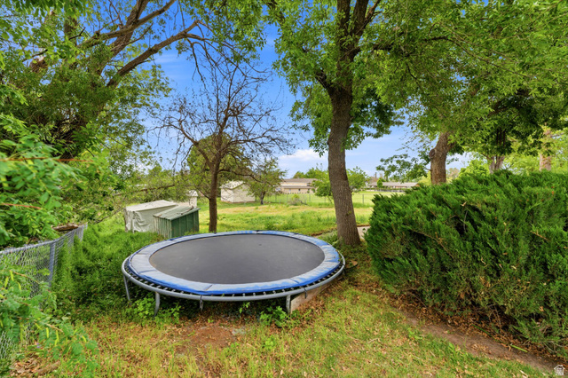 871 Bonita Way Centerville, UT 84014 - Photo 57 of 61 Spacious yard featuring mature trees and lush green foliage