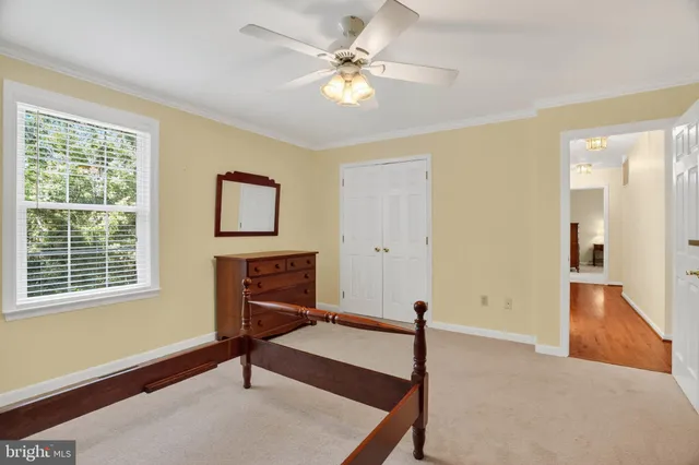 a view of a livingroom with furniture and a window