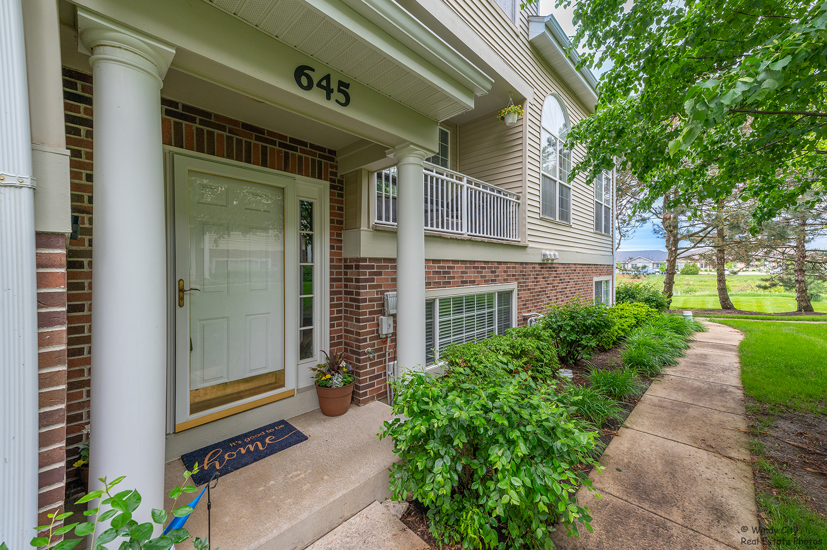 645 Pheasant Trail St. Charles, IL 60174 - Photo 1 of 18 a front view of a house with a garden