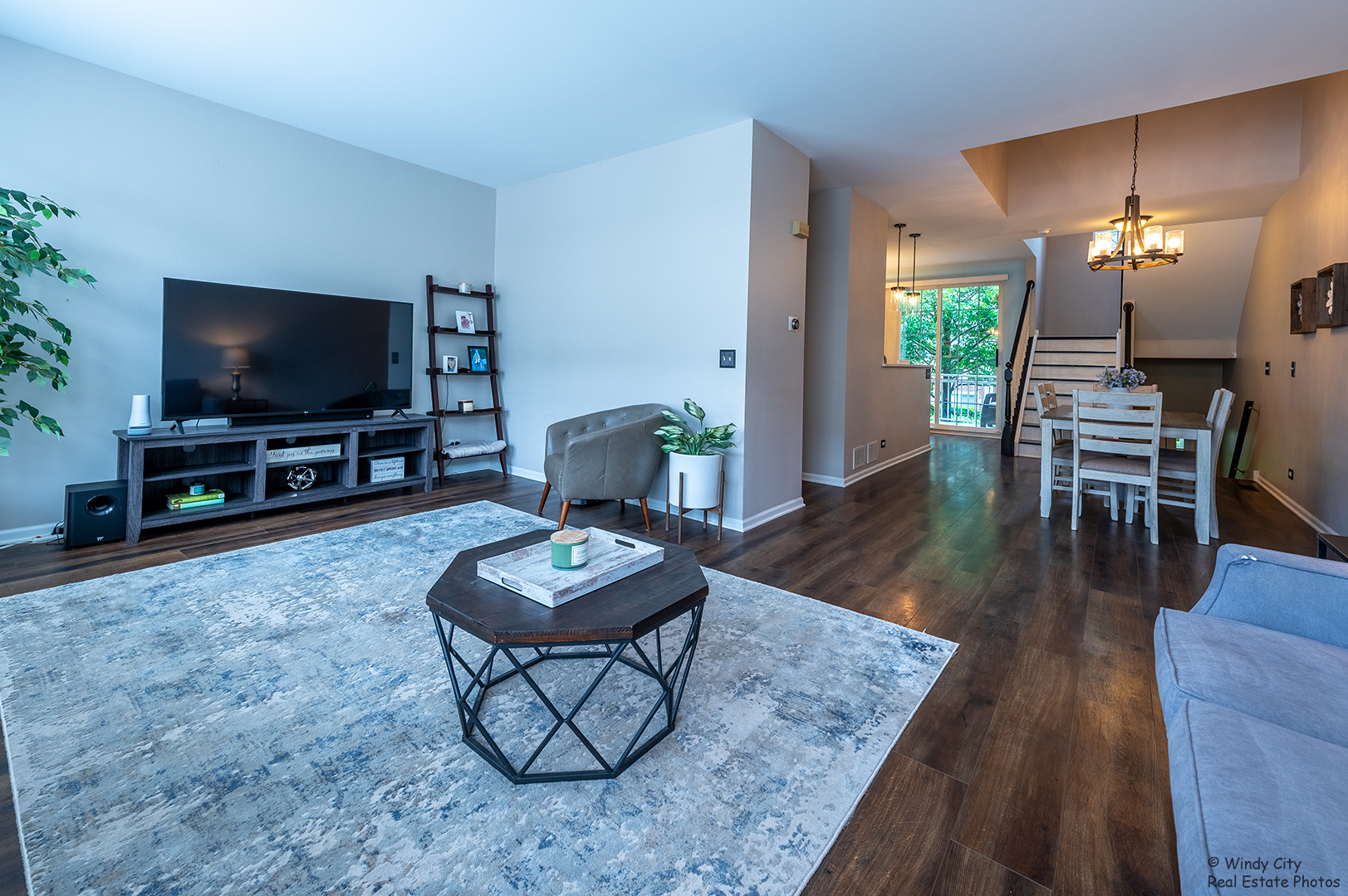 645 Pheasant Trail St. Charles, IL 60174 - Photo 7 of 18 a living room with furniture and a flat screen tv