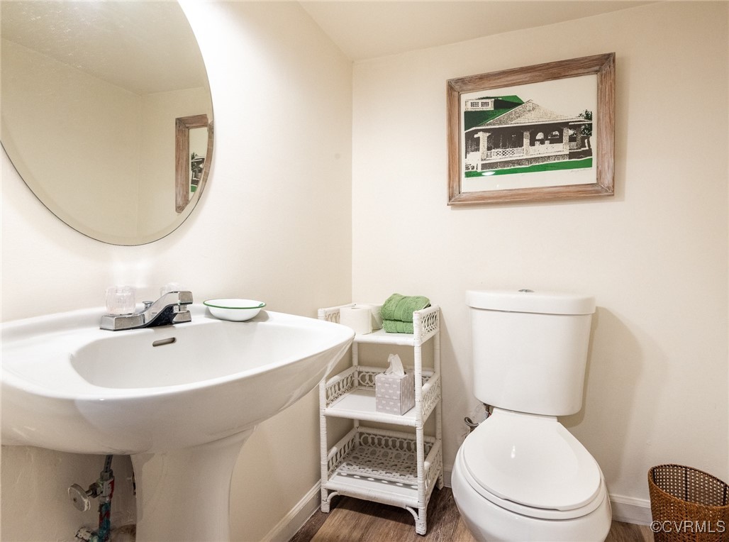 404 Seneca Road Richmond, VA 23226 - Photo 35 of 41 half bath in finished basement/ office