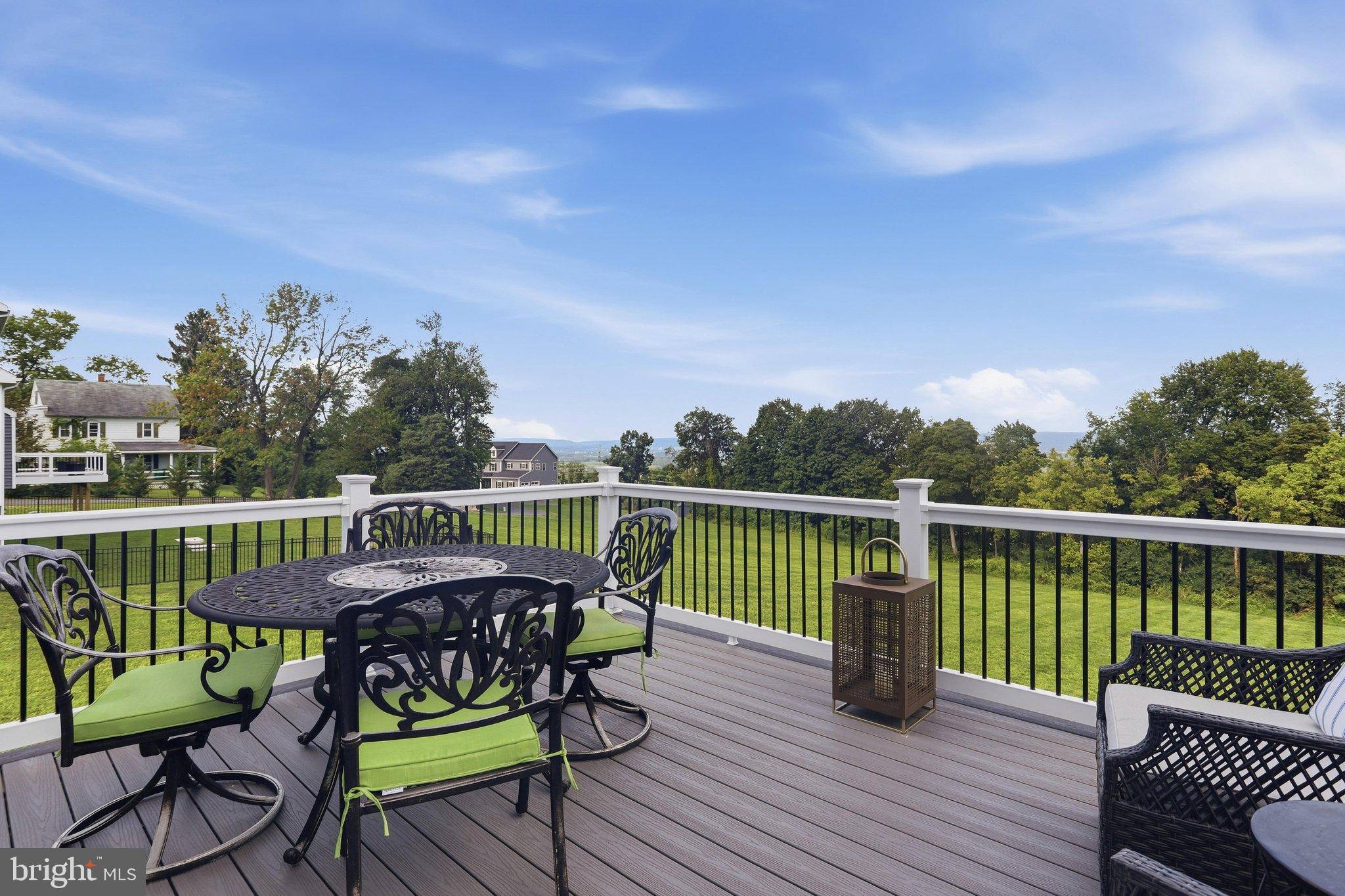 7026 Ridge Road Frederick, MD 21702 - Photo 46 of 77 A Deck with a priceless view