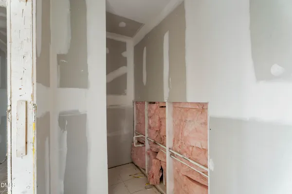a view of a big room with closet area