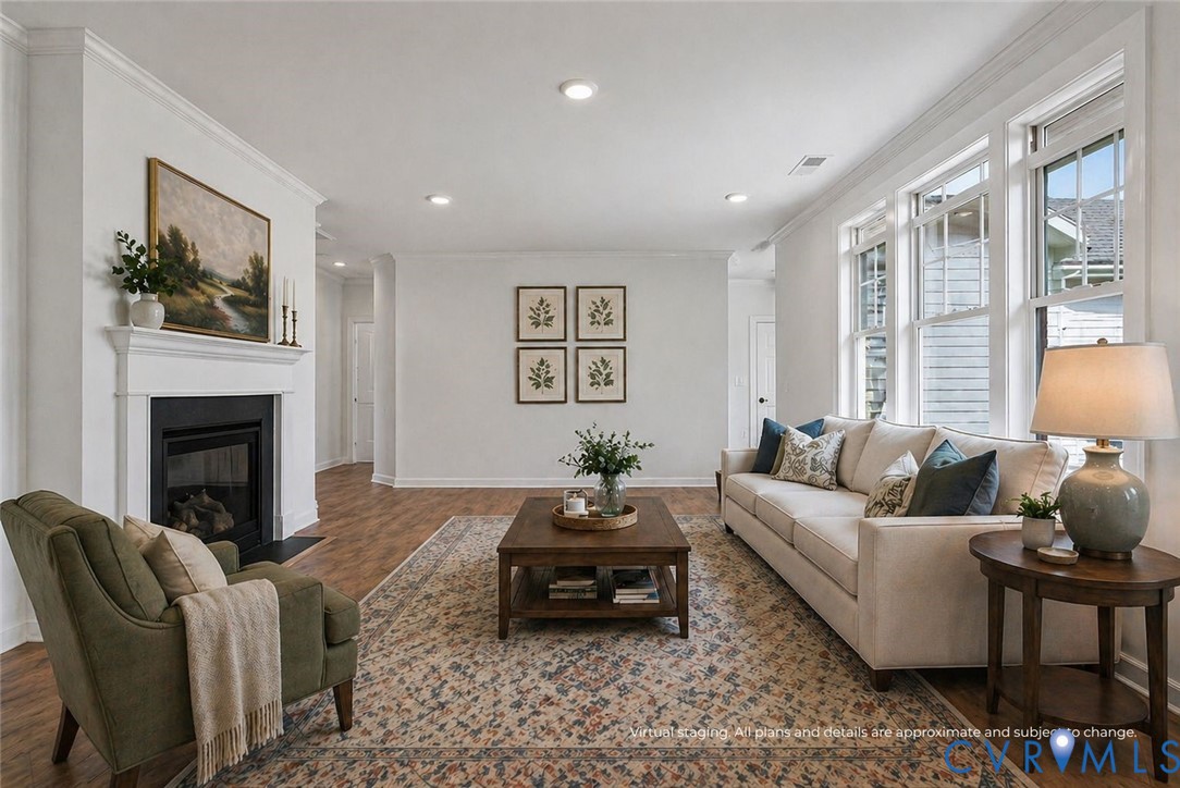 6726 Mayland Rdg Lane; Moseley, VA 23120 - Photo 2 of 24 Virtually Staged Family Room