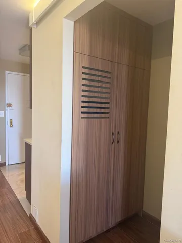 a view of front door