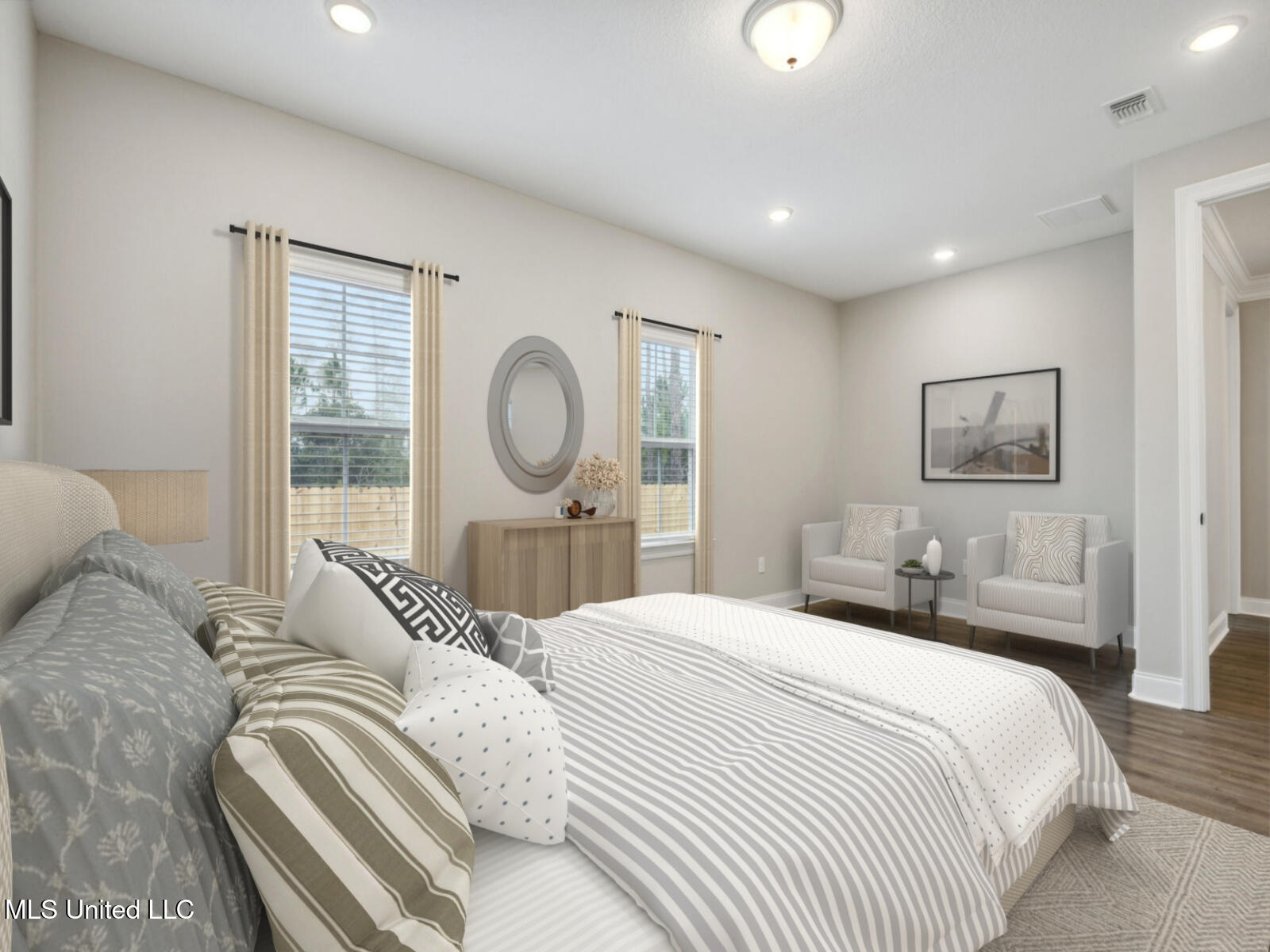 13509 Garland Road Ocean Springs, MS 39564 - Photo 18 of 21 Brooks_A203_PrimaryBedVirtualStage