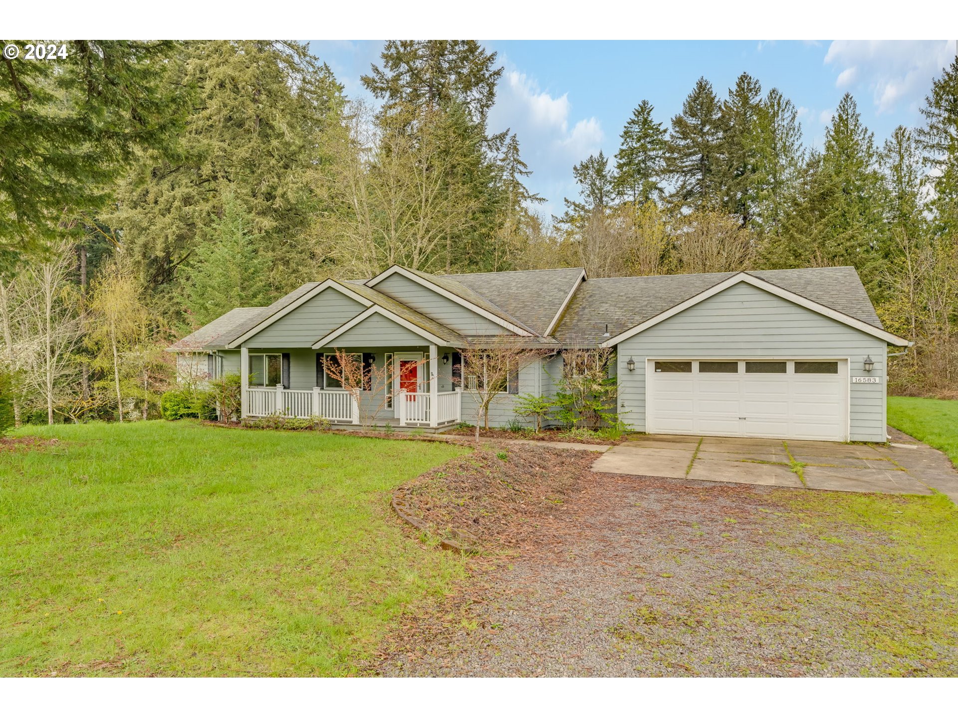 16583 Southwest Midway Road Hillsboro, OR 97123 - Photo 3 of 48 a house with green field in front of it