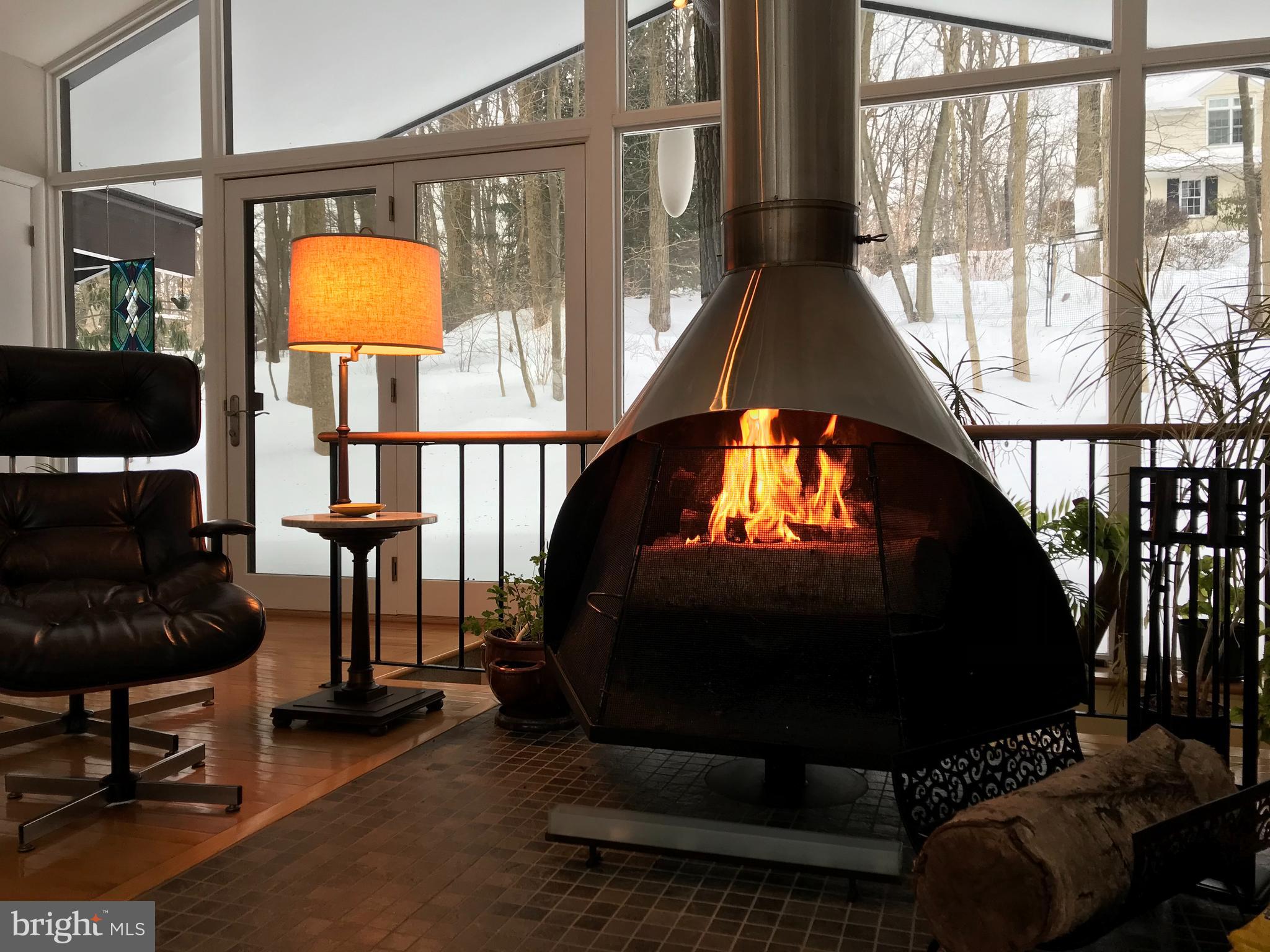 8 7 Springs Road Wayne, PA 19087 - Photo 9 of 23 Cozy fireplace