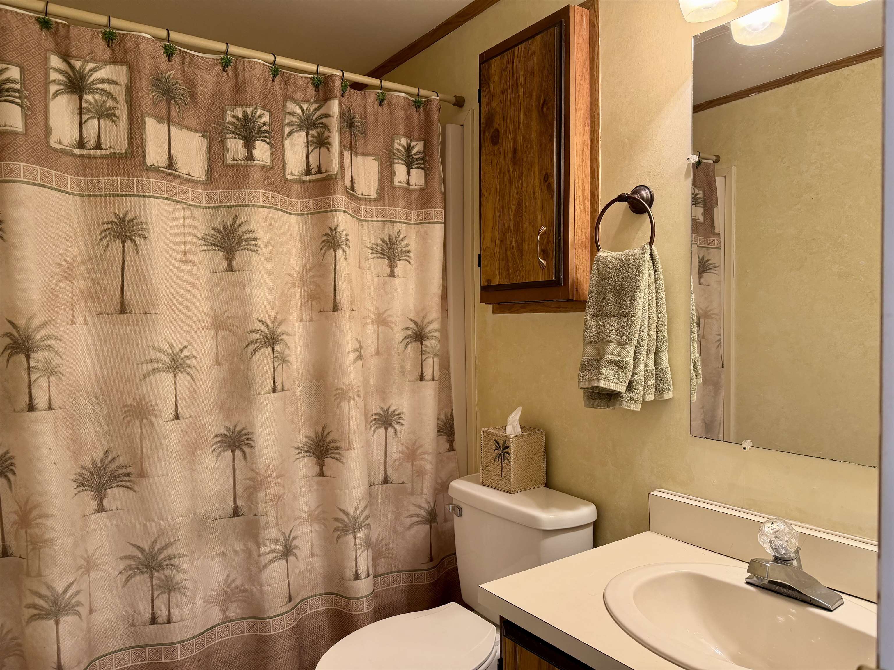1980 Lark Surfside Beach, SC 29575 - Photo 18 of 30 Full bath featuring crown molding, vanity, and a shower with curtain