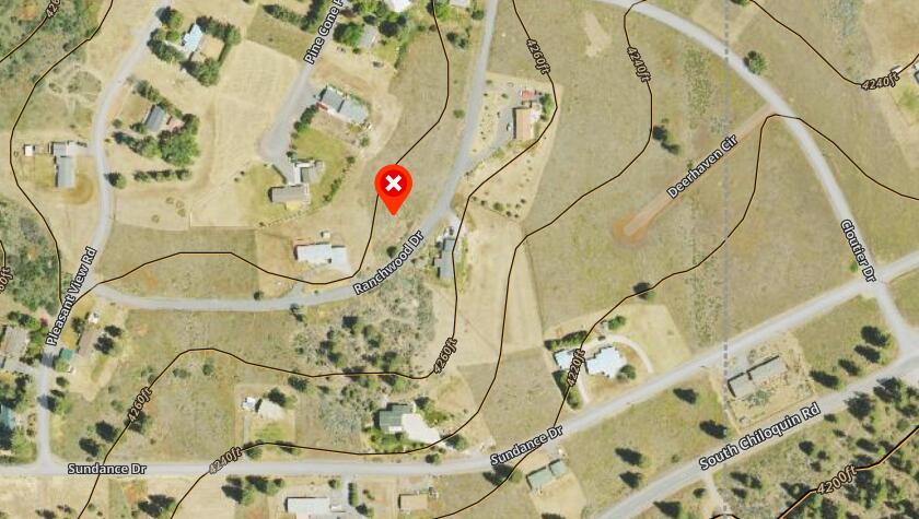 0 Ranchwood Drive, Unit 29 Chiloquin, OR 97624 - Photo 14 of 14 Overhead-Topo