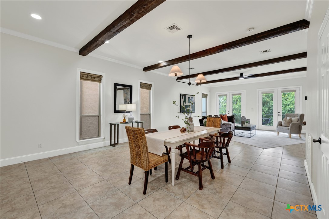 1029 Gruene Road New Braunfels, TX 78130 - Photo 6 of 48 a view of a dining hall with furniture