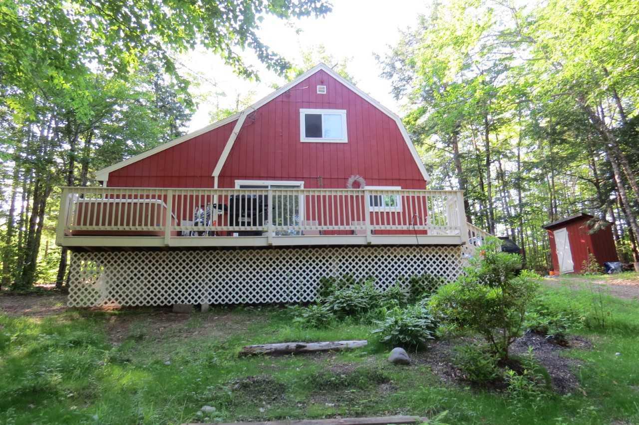 Large front deck