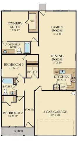 $2,100 | 4222 Iris Jade Drive, Baytown, TX 77521