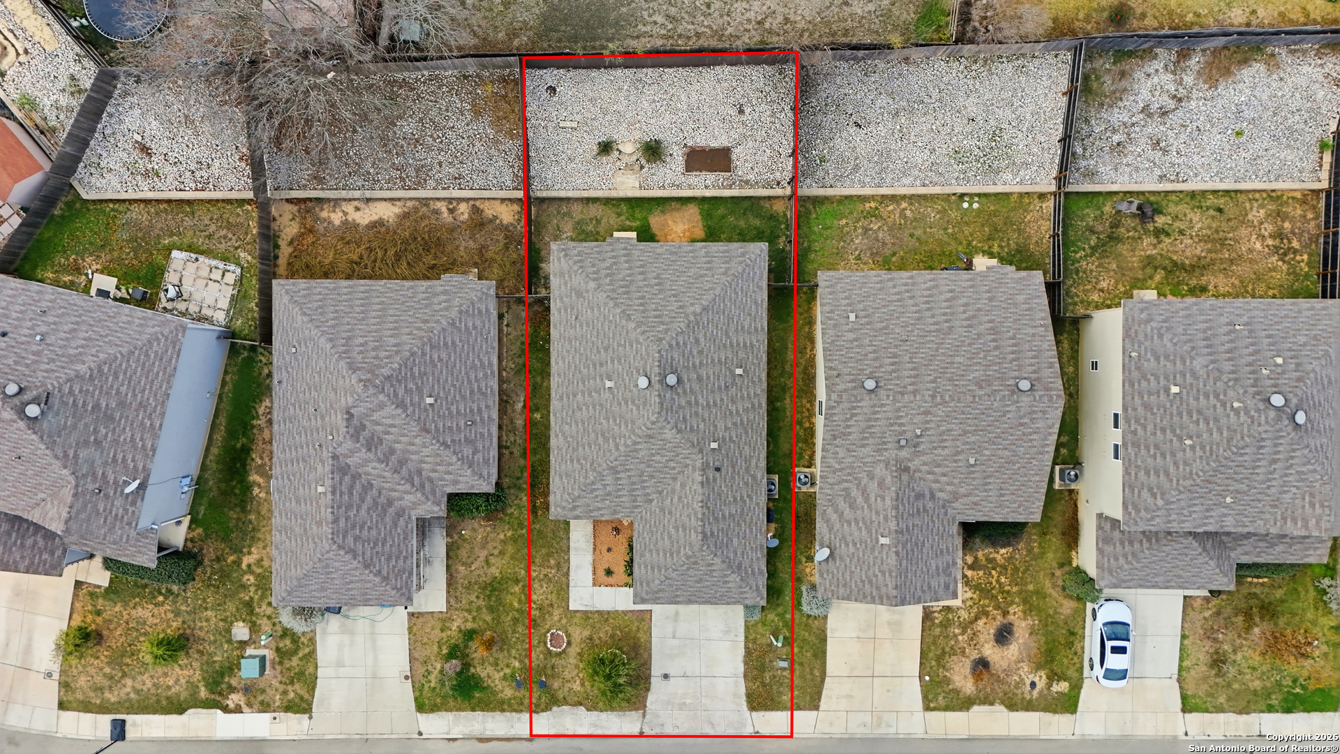 9713 Sandy Rdg Way San Antonio, TX 78239 - Photo 37 of 39 an aerial view of residential houses with outdoor space